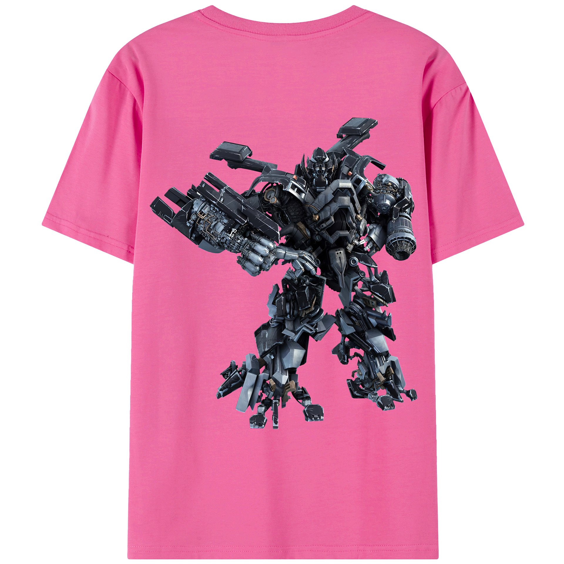 （画像用） Transformers トランスフォーマー レディース半袖Tシャツ(バックプリント)